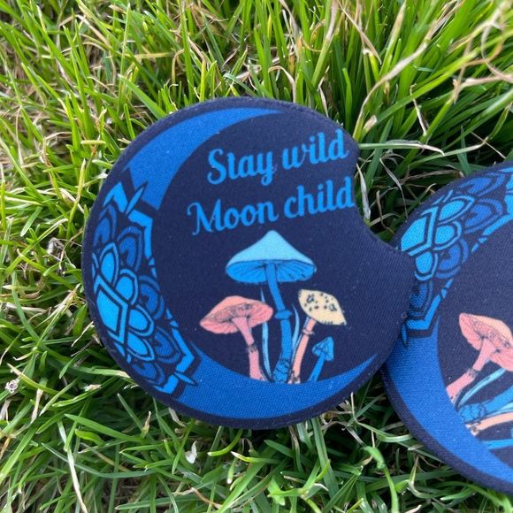 Stay Wild Moon Child Car Coaster Set | Car Accessories - Picture 7 of 10